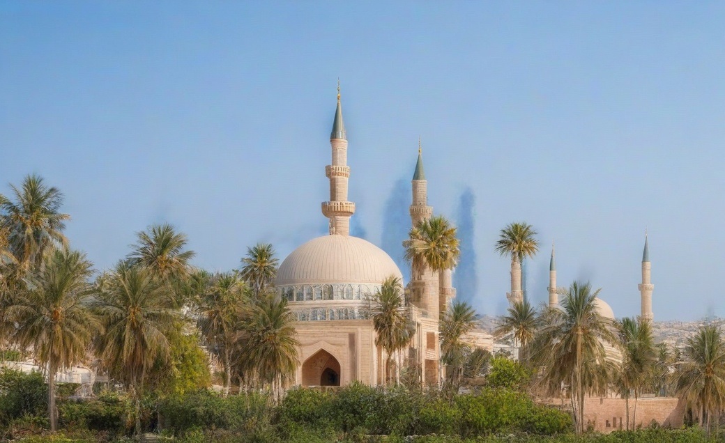 Hala Sultan Mosque in Larnaca